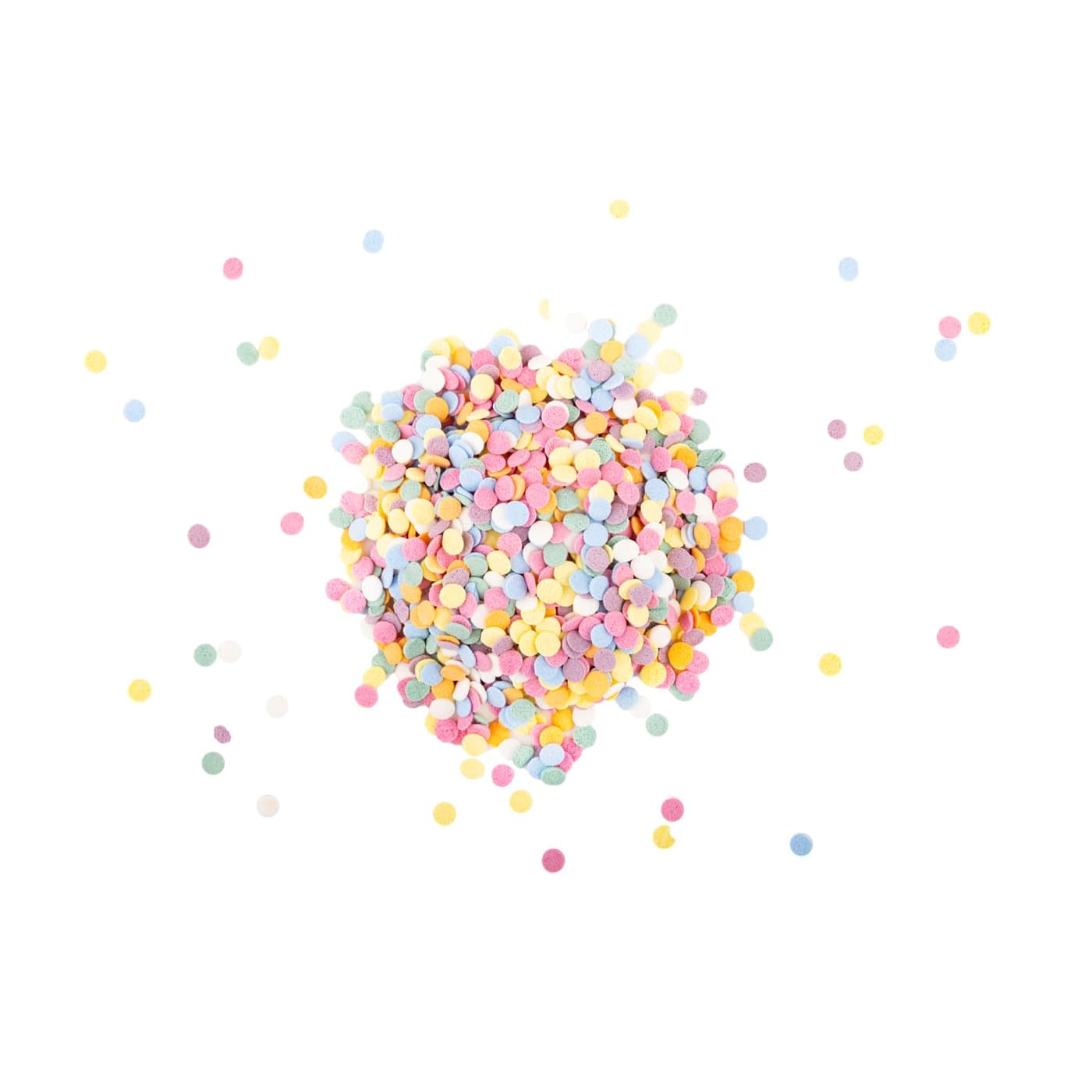 NATURAL PASTEL CONFETTI- 25LB
